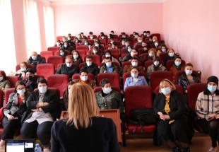 Meeting with the academic staff and students of Samtskhe-Javakheti State University